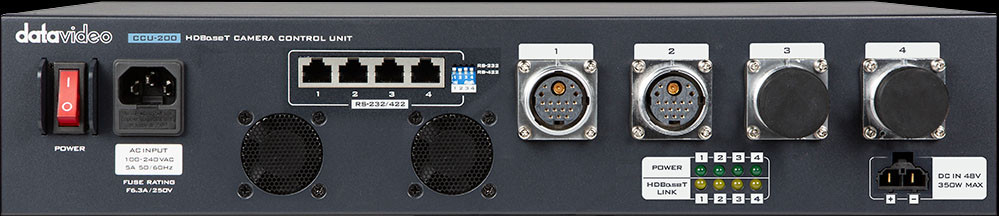 可以与任何品牌具备RS-232或RS-422连接器的摄像机控制器一起使用