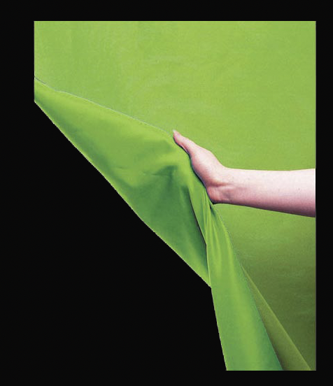 绿色虚拟背景塑胶布 (1.8M x 54M) - 墙壁用